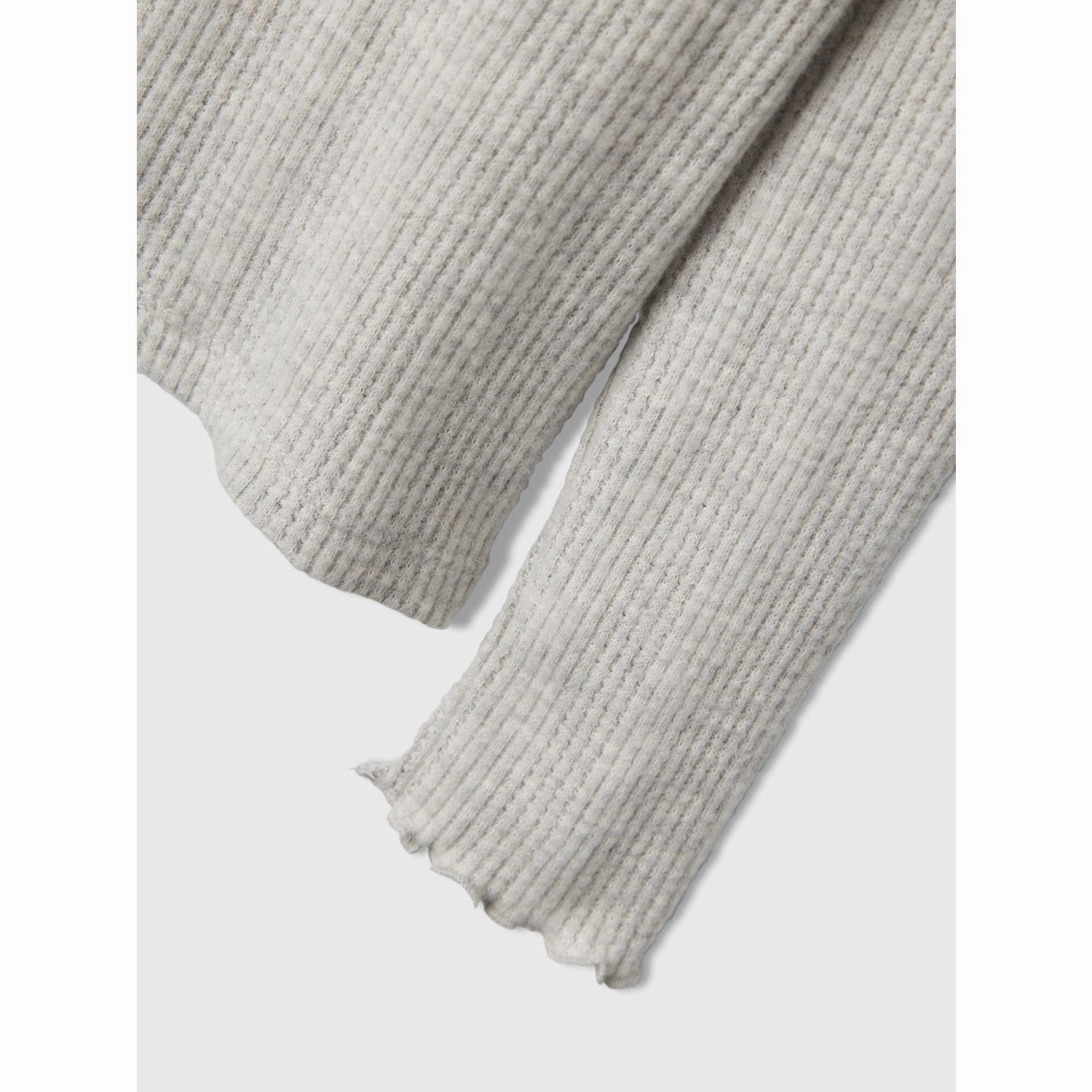 Name It Light Grey Melange Tulpu Blouse Comfortable Wear