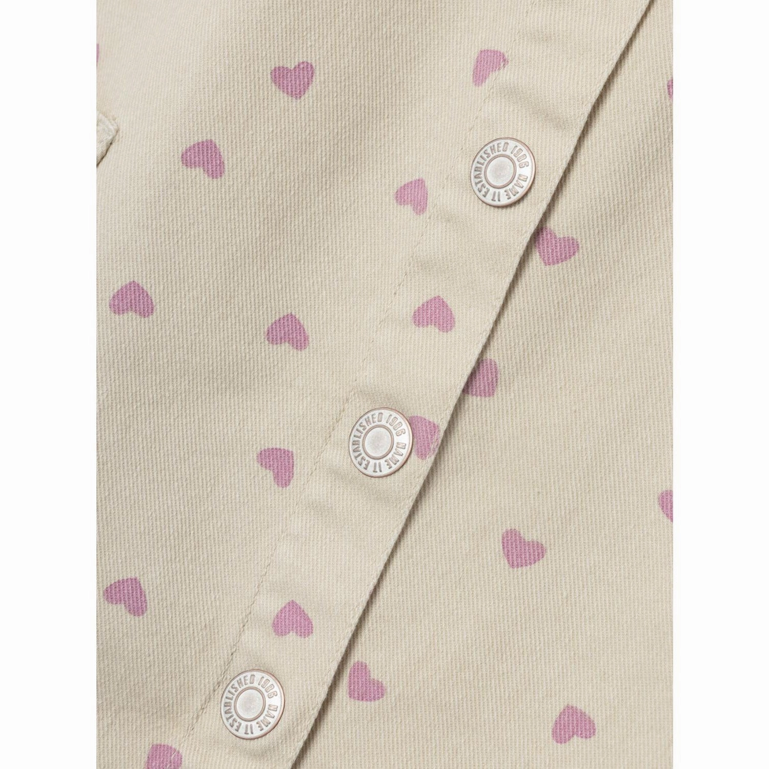 Balanced Light Name It Summer Sand Heart Ane Twill Spencer Dress