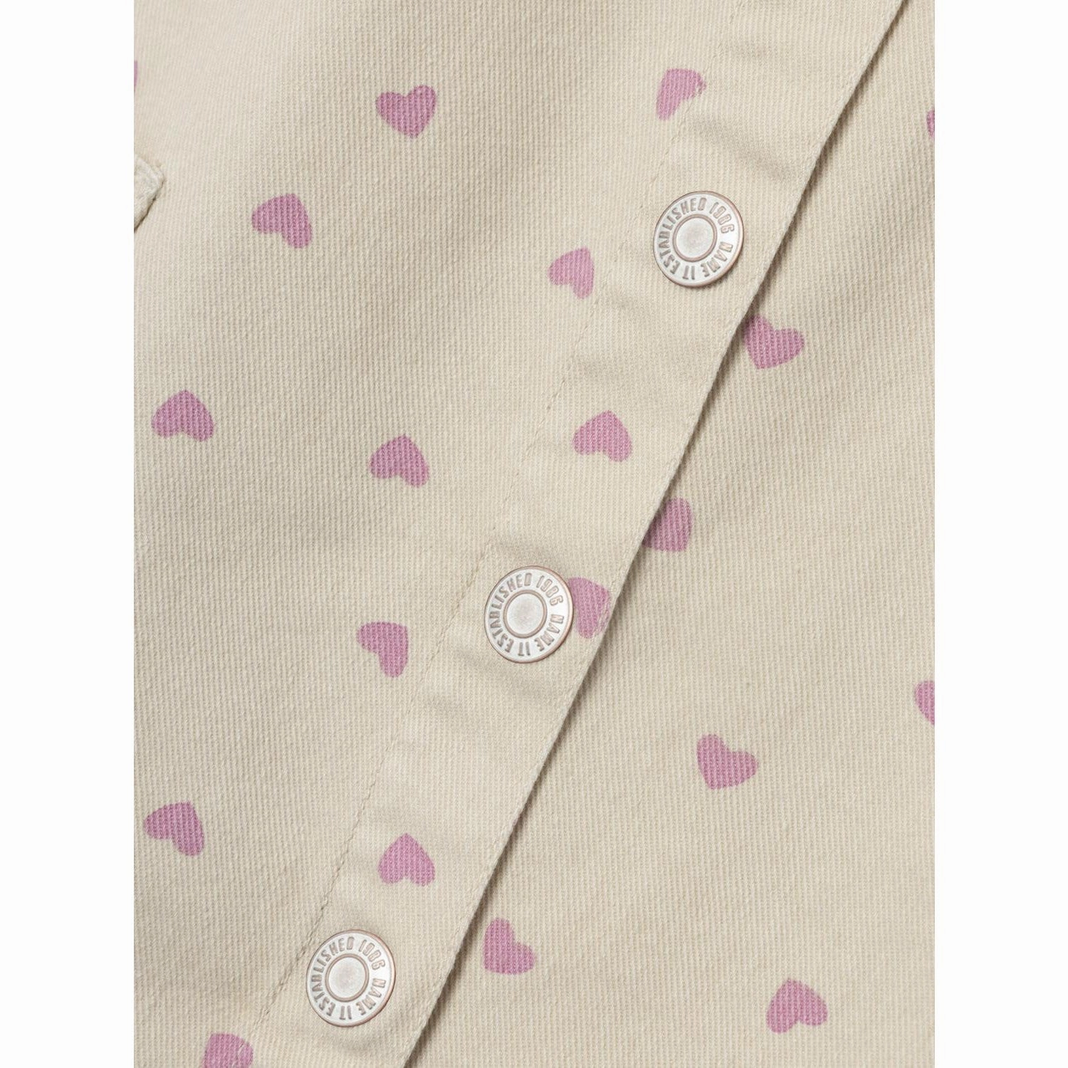 Perfectly Crafted Relaxed Design Name It Summer Sand Heart Ane Twill Spencer Dress