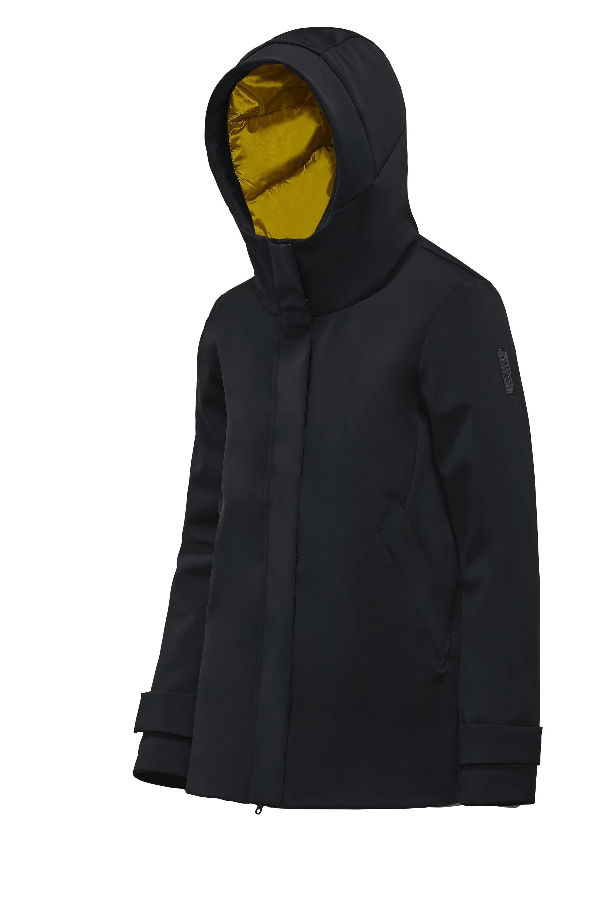 Bomboogie Giaccone con cappuccio da donna Oslo GW7561TNSP nero suitable for trade shows