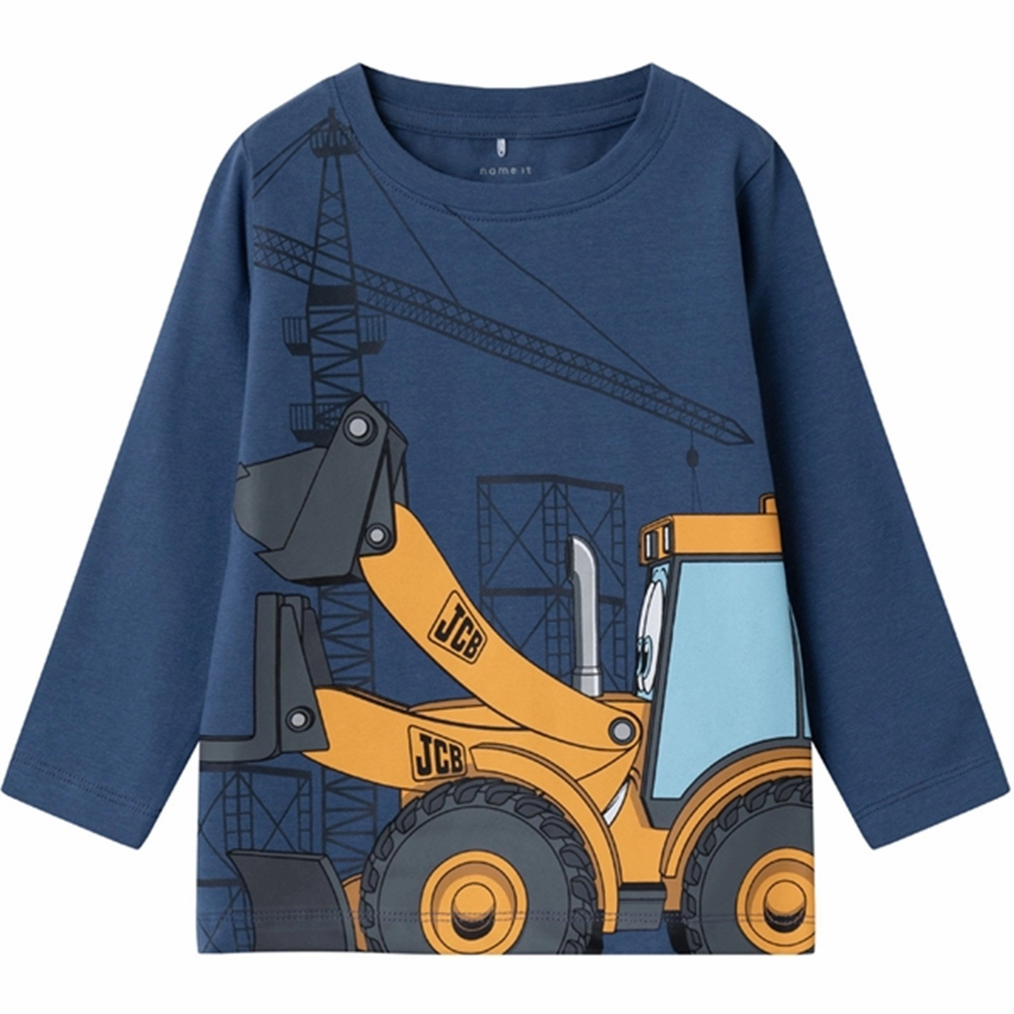 Name it Bijou Blue Nesto JCB Blouse Wrinkle Resistant Material