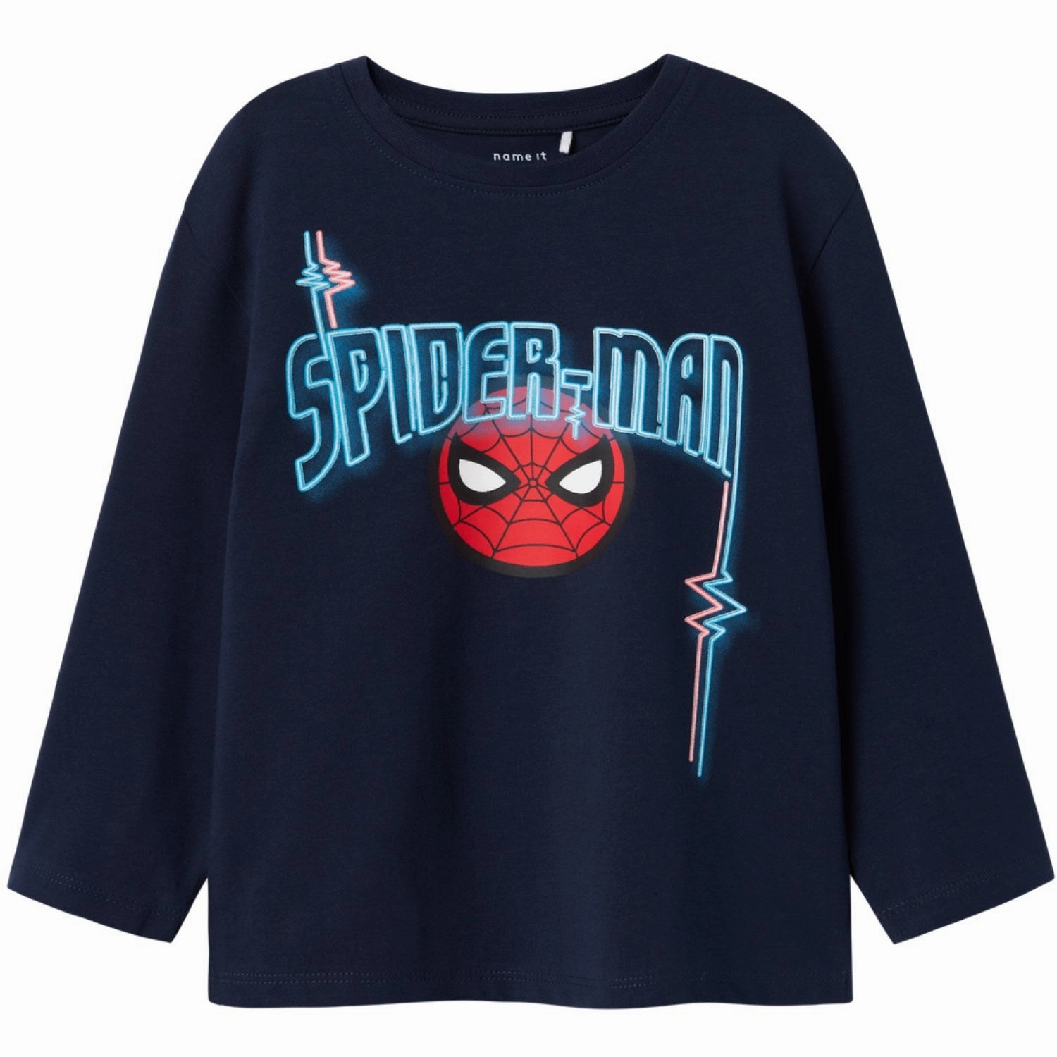 Subtle Print Non Iron Fabric Name It Navy Blazer Jacinto Spiderman Regular Blouse Marvel