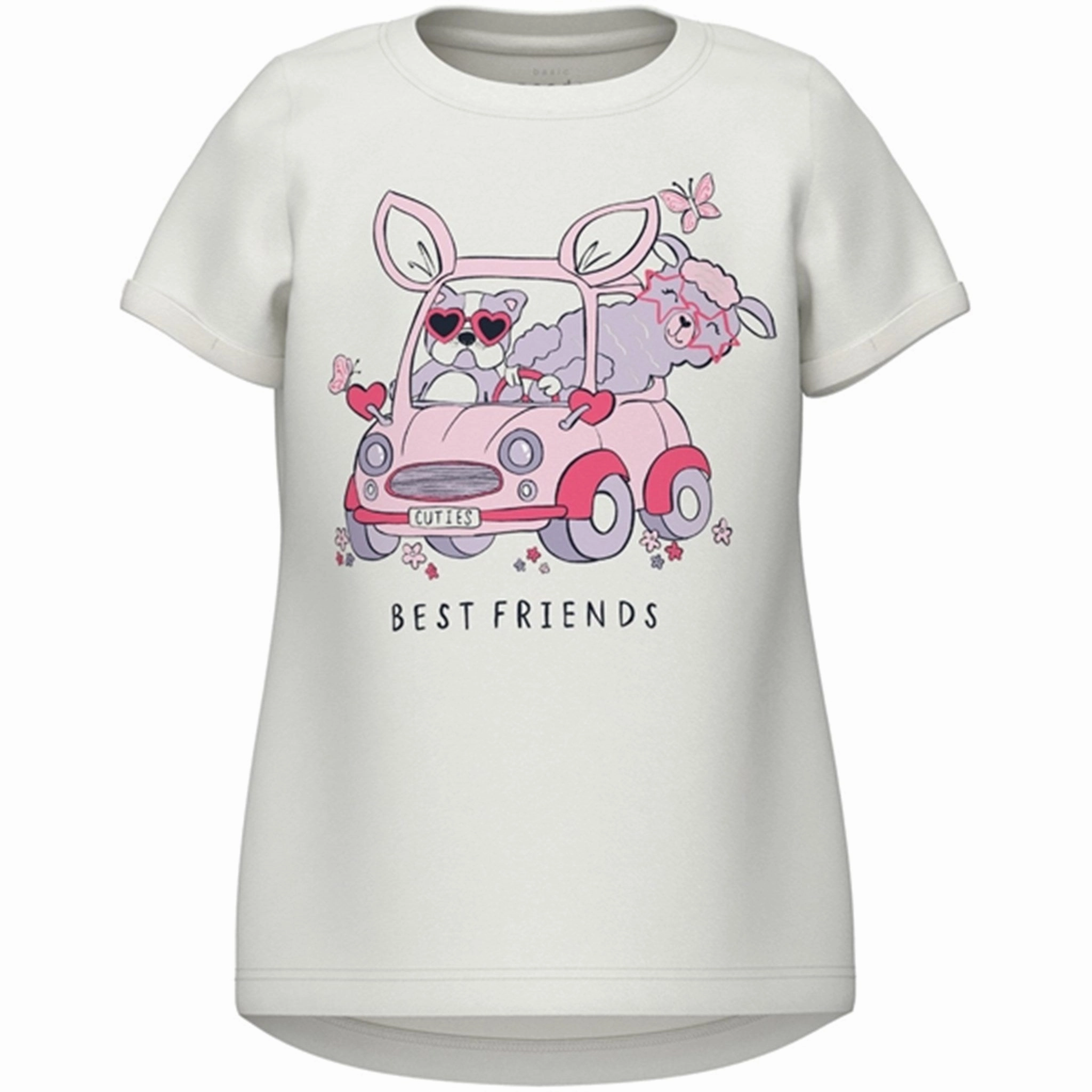 Name it Bright White Vix T-Shirt spandex blend