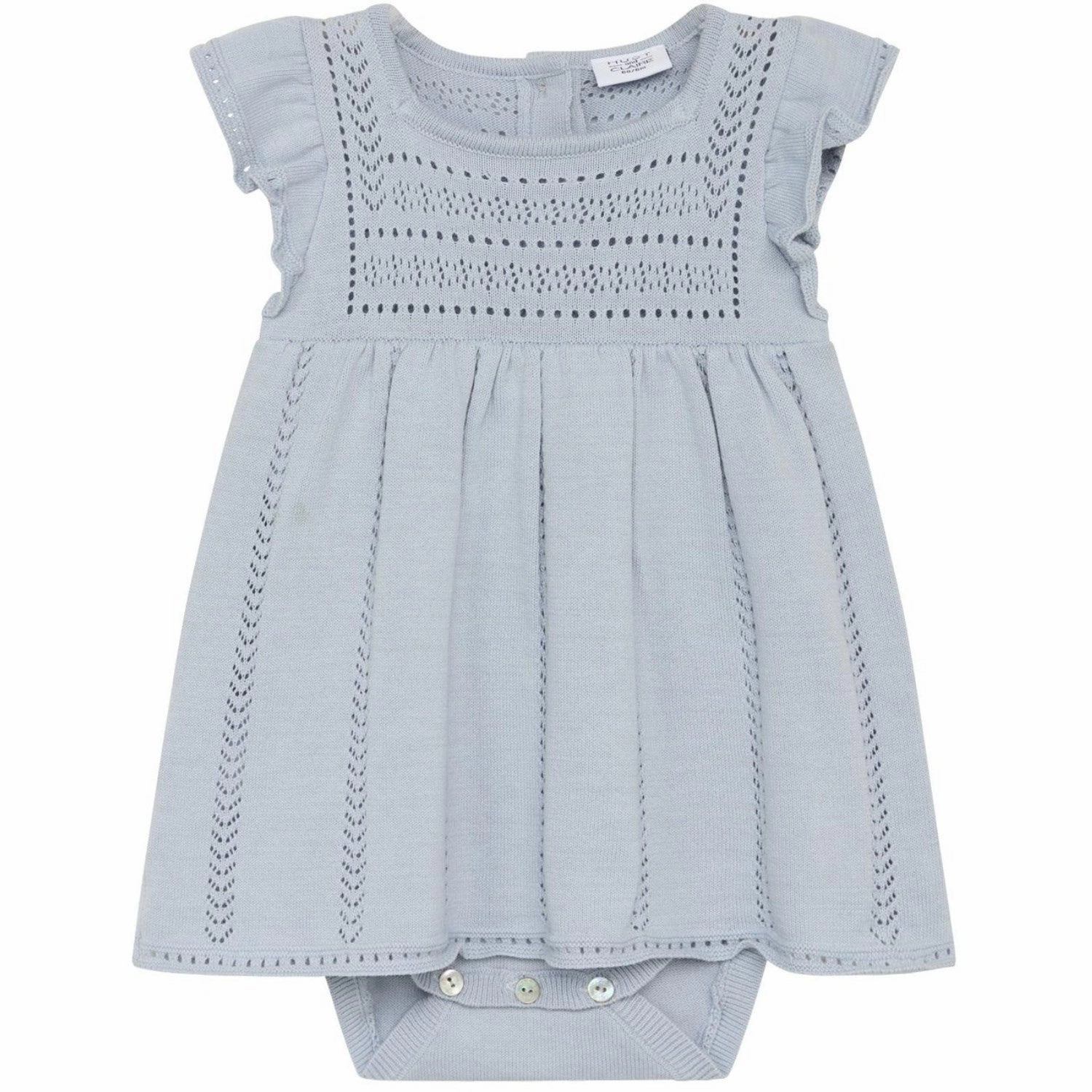 Hust & Claire Blue Flax Majanna Body-Dress Smooth-Lining Effortless Piece