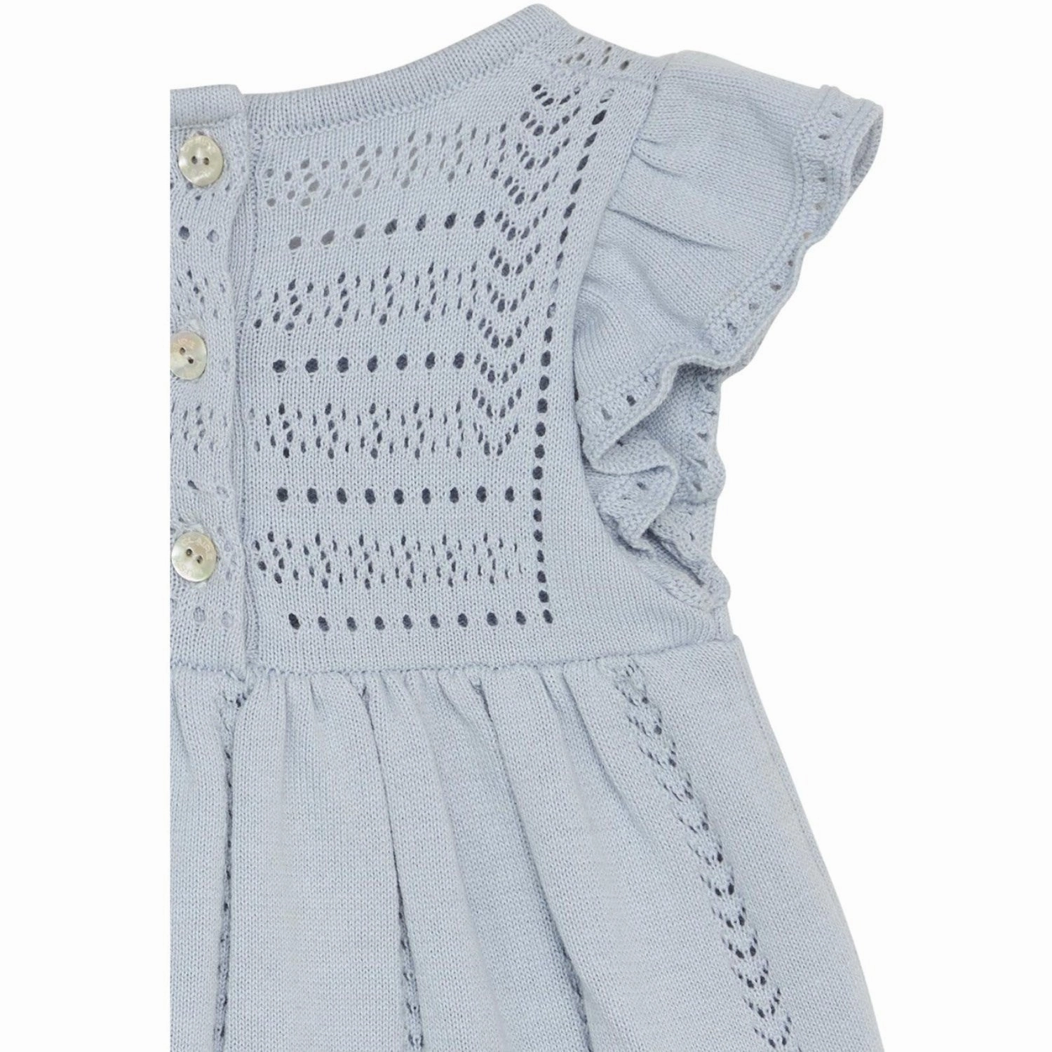 Hust & Claire Blue Flax Majanna Body-Dress Elegant Wear Trend Fit