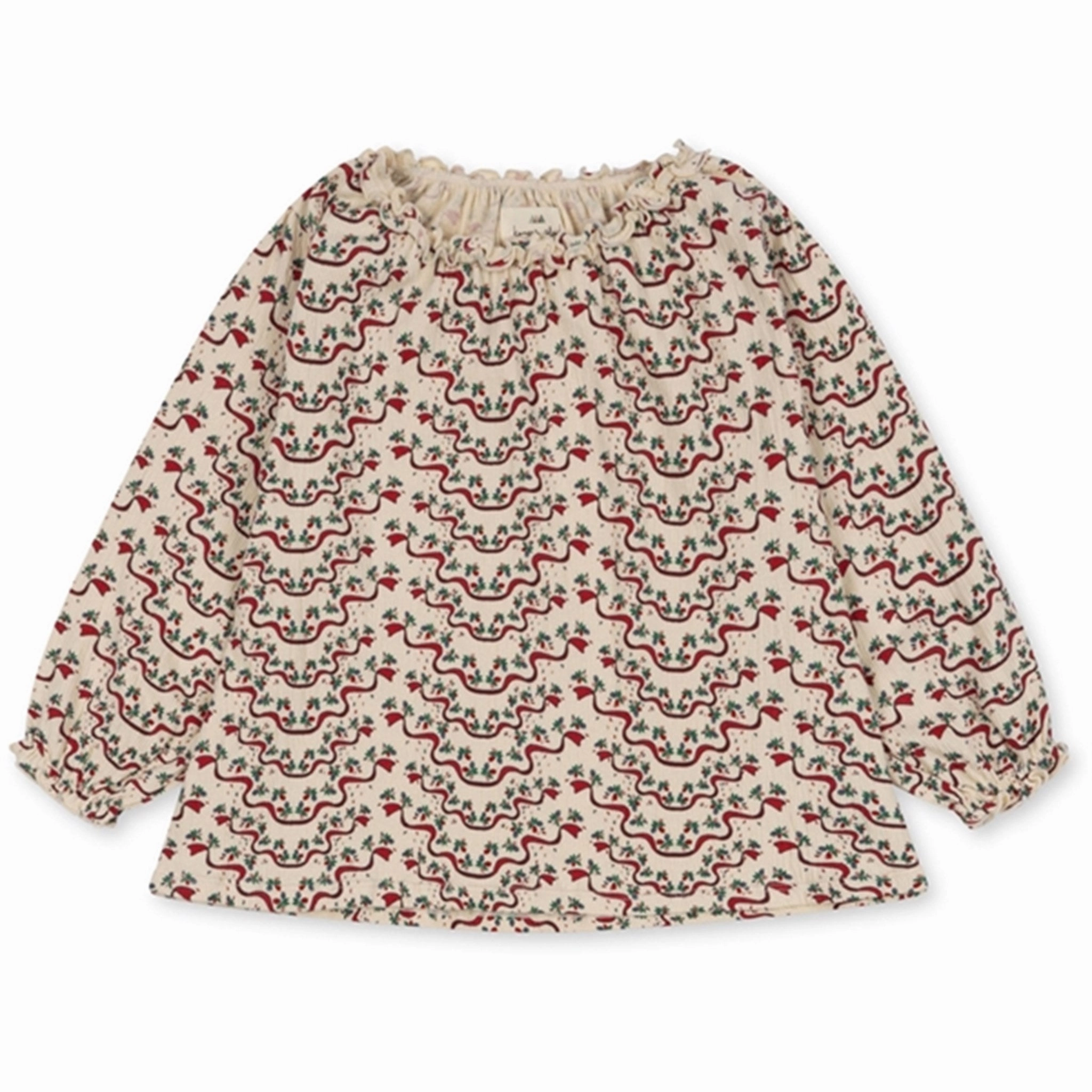 Linen blend Konges Sl?jd Esta Rouge Chleo Blouse