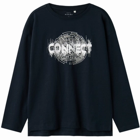 Bamboo Fiber Blend Stylish Appearance Name It Dark Sapphire Voby Blouse