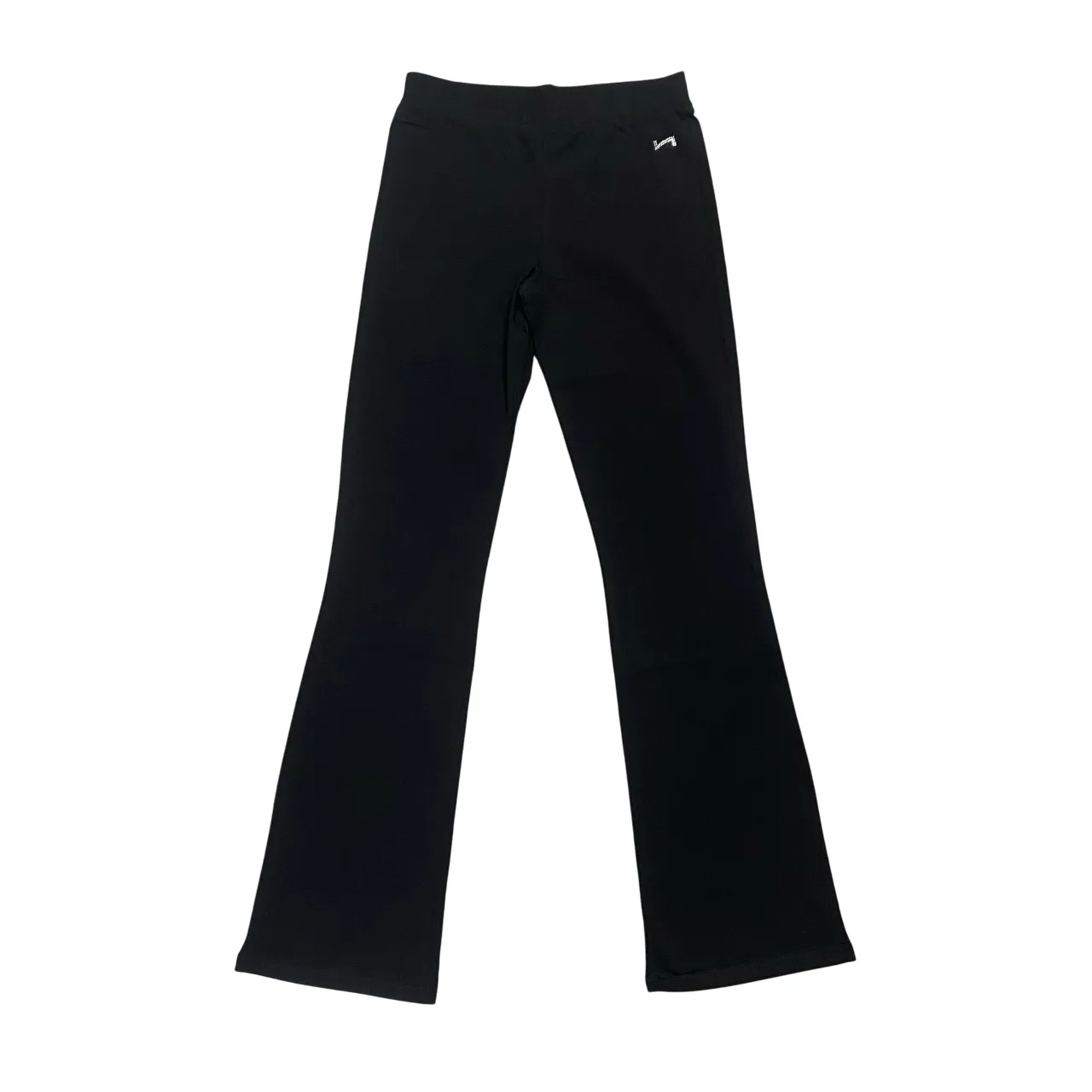 Flexible Activewear Polyvinyl Chloride Hangar93 Pantalone sportiva da donna a zampa in jersey Z634D NRO01 nero