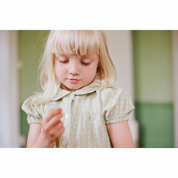 Casual event dress Fl?ss Stella Dress Lime Gingham