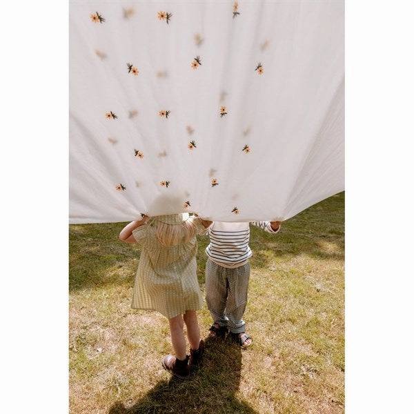 Chic and Flattering Fl?ss Stella Dress Lime Gingham