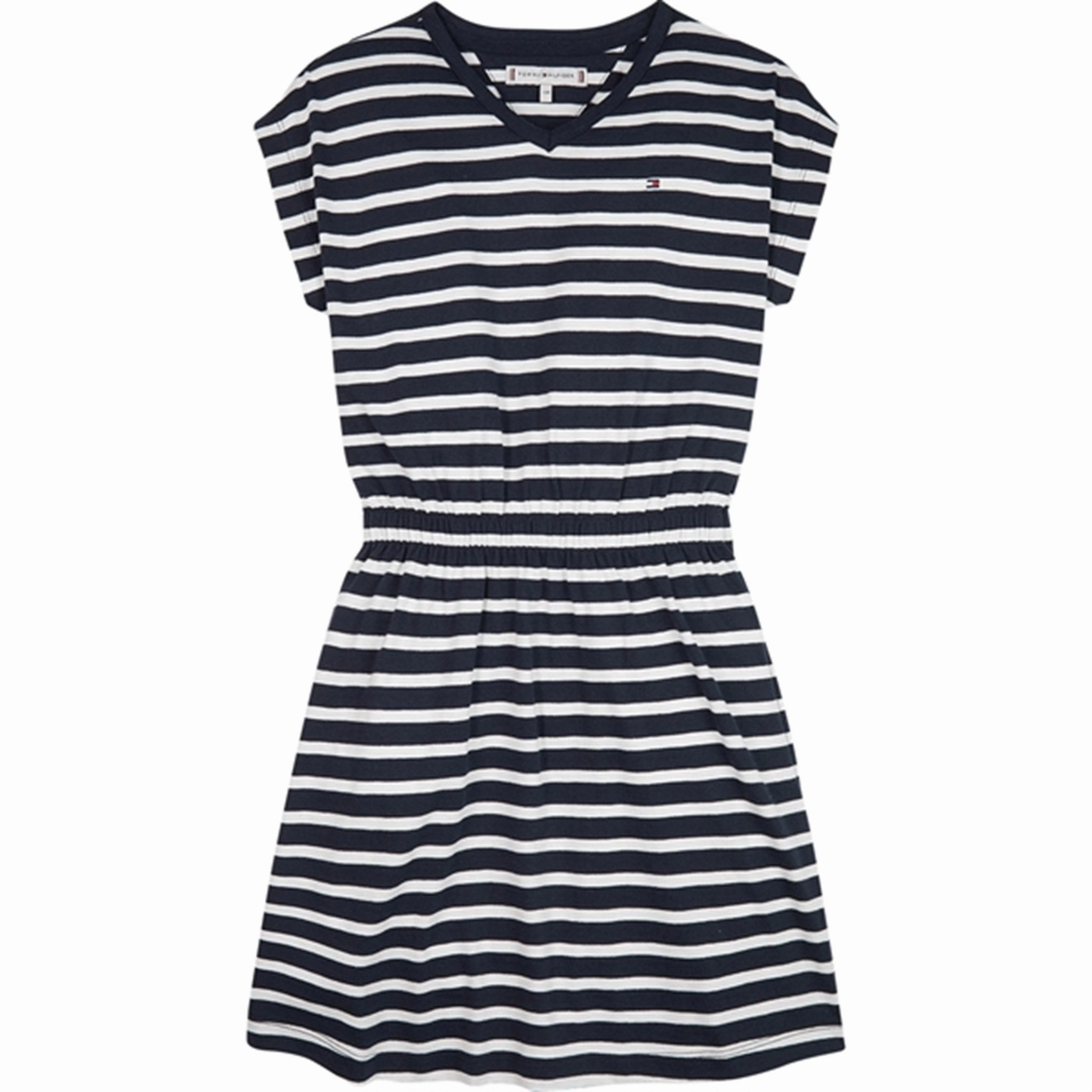 Tommy Hilfiger Breton Stripe Dress Desert Sky Stripe Airy Feel Relaxed day dress