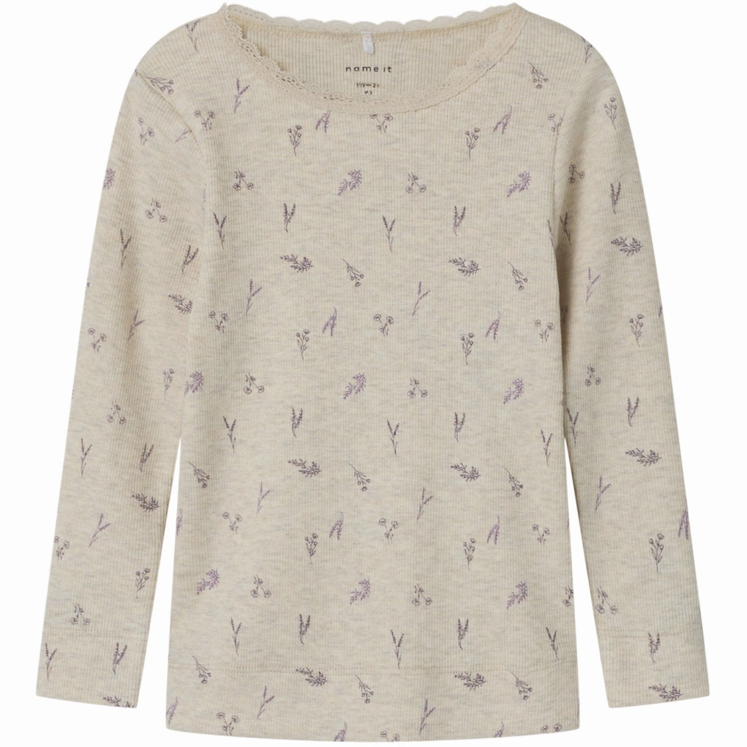 Relaxed Vibe Name It Peyote Melange Small Flower Dabua Blouse