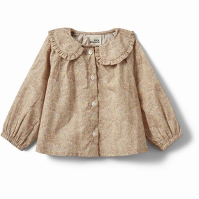 Sofie Schnoor Rose W Yellow Ingasb Blouse Runway Inspired Plus Size