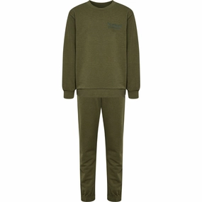 Hummel Winter Moss Jr Base Sweat Set softball field Fashionable Look