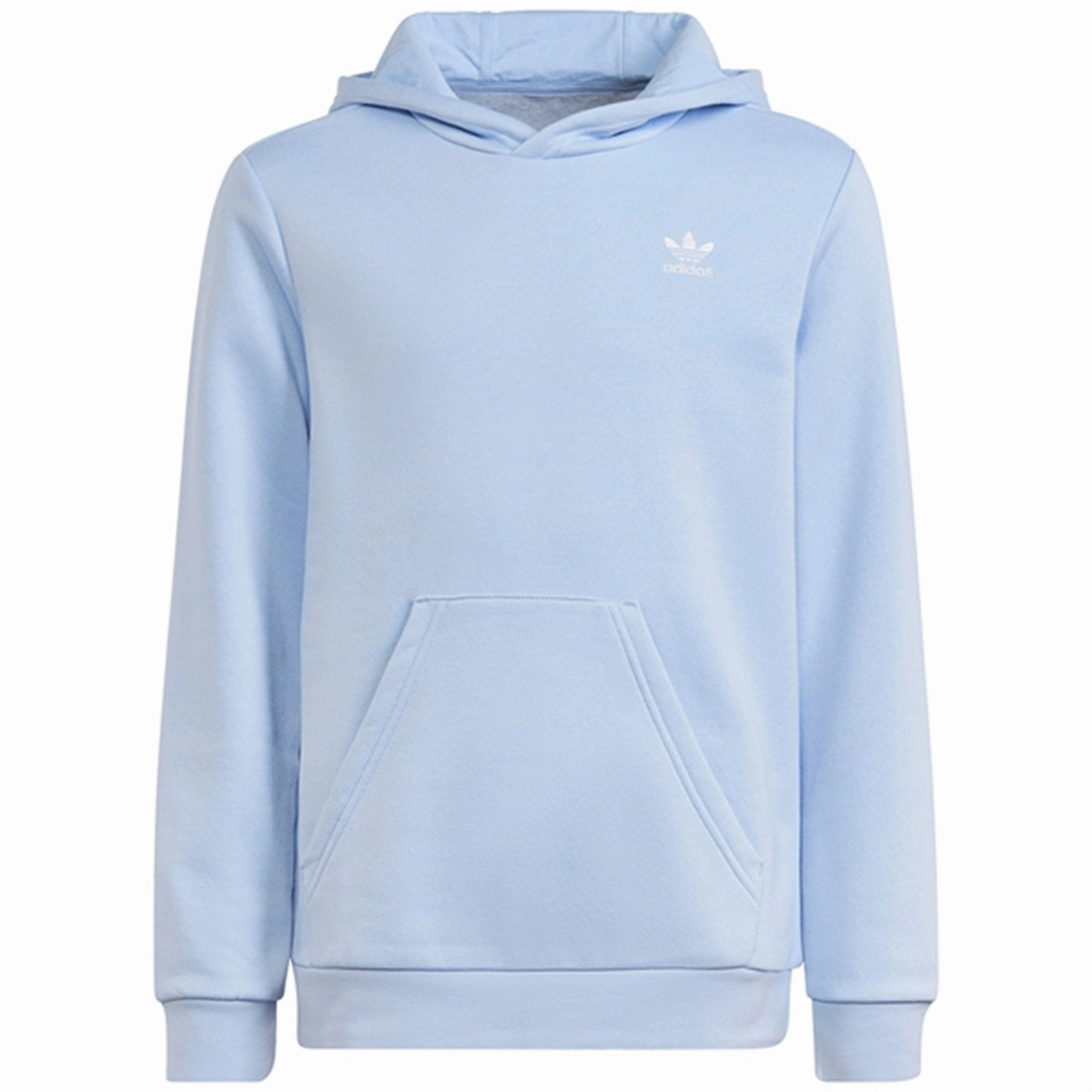 adidas Originals Light Blue Hoodie Minimalist Trim