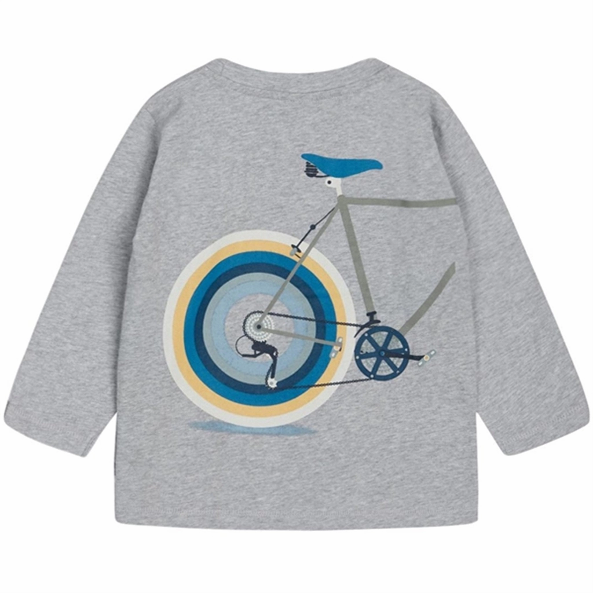 Hust & Claire Mini Pearl Grey Melange Anton T-shirt Outdoor Leisure Look