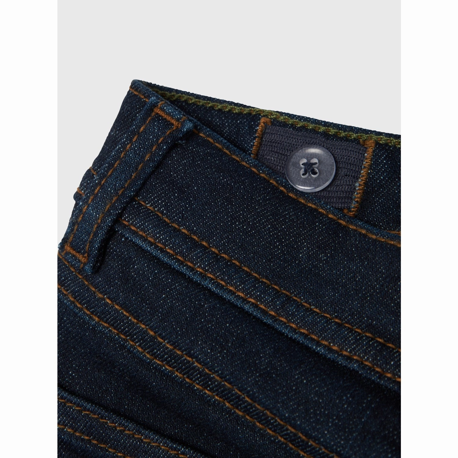 Edgy Design Casual Smart Casual Unisex Wear Name It Dark Blue Denim Unwashed Theo Jeans