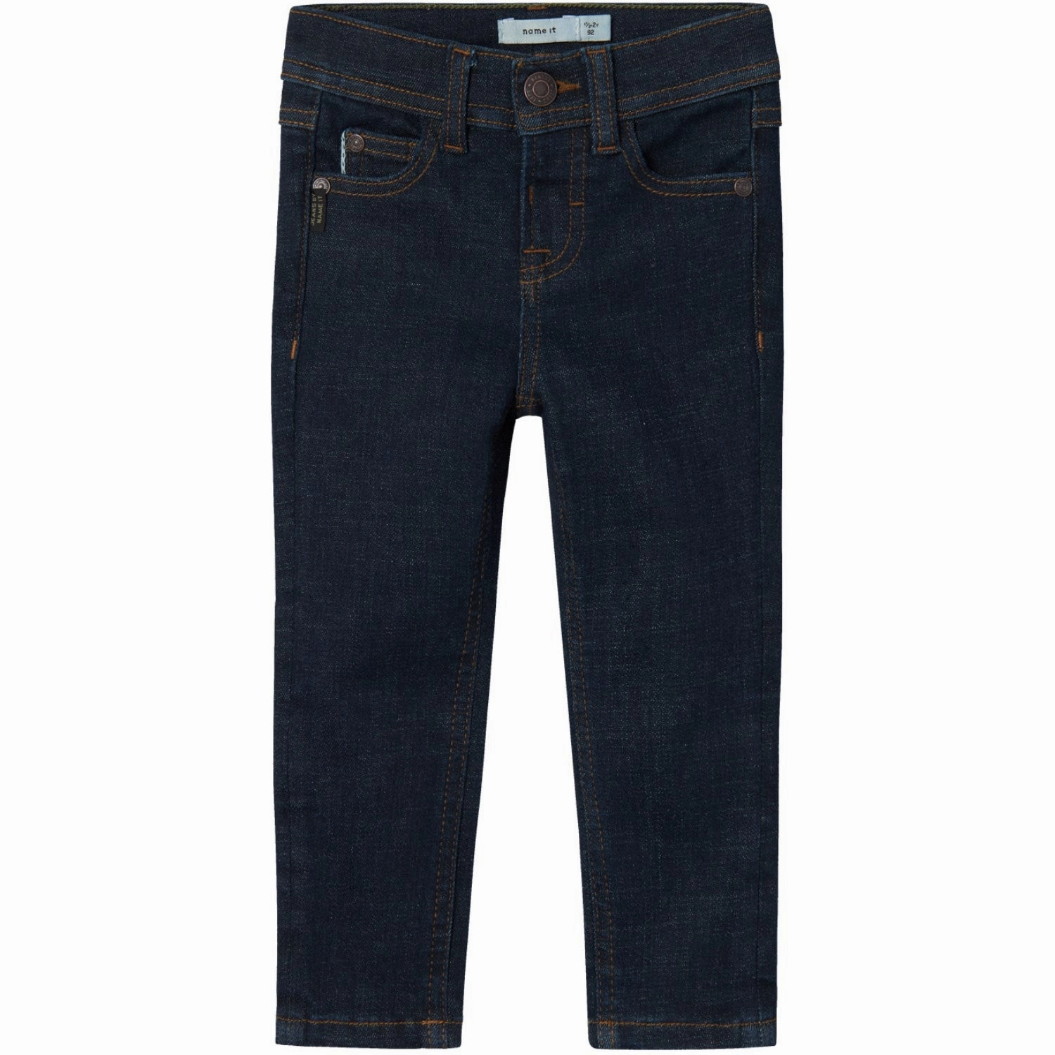 Name It Dark Blue Denim Unwashed Theo Jeans Resilient material
