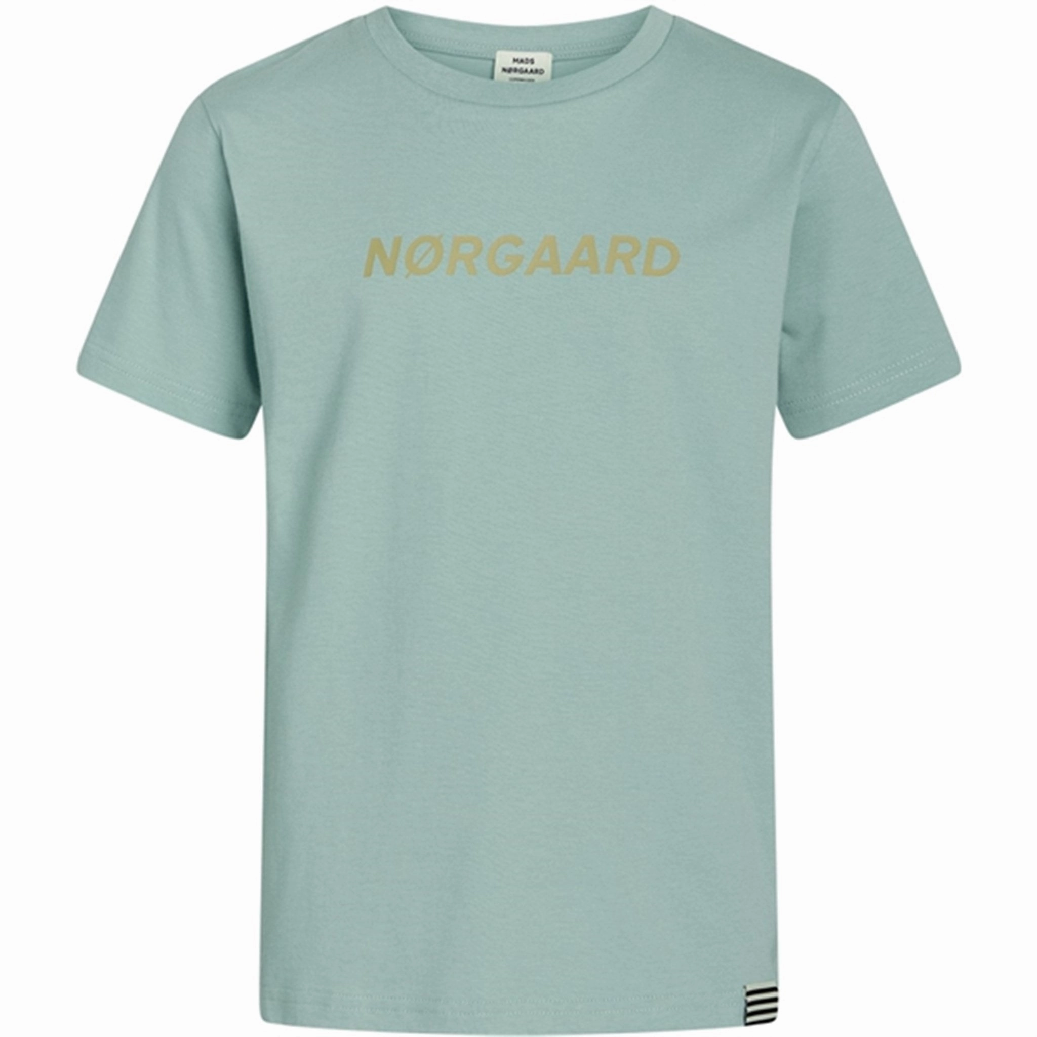Mads N?rgaard Printed T-Shirt Thorlino T-Shirt Aquifer Fuzz Free Surface Hypoallergenic Textile