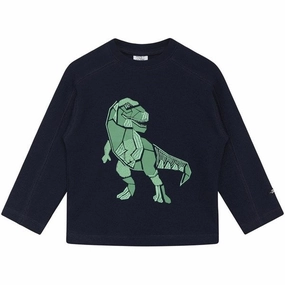 Hust & Claire Mini Blues Amund Blouse Twill Weave