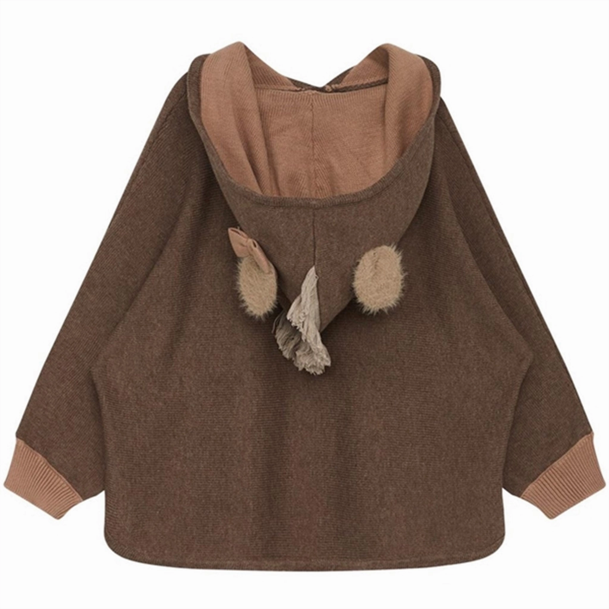 Relaxed Style Hust & Claire Mini Toffee Melange Poppy Poncho