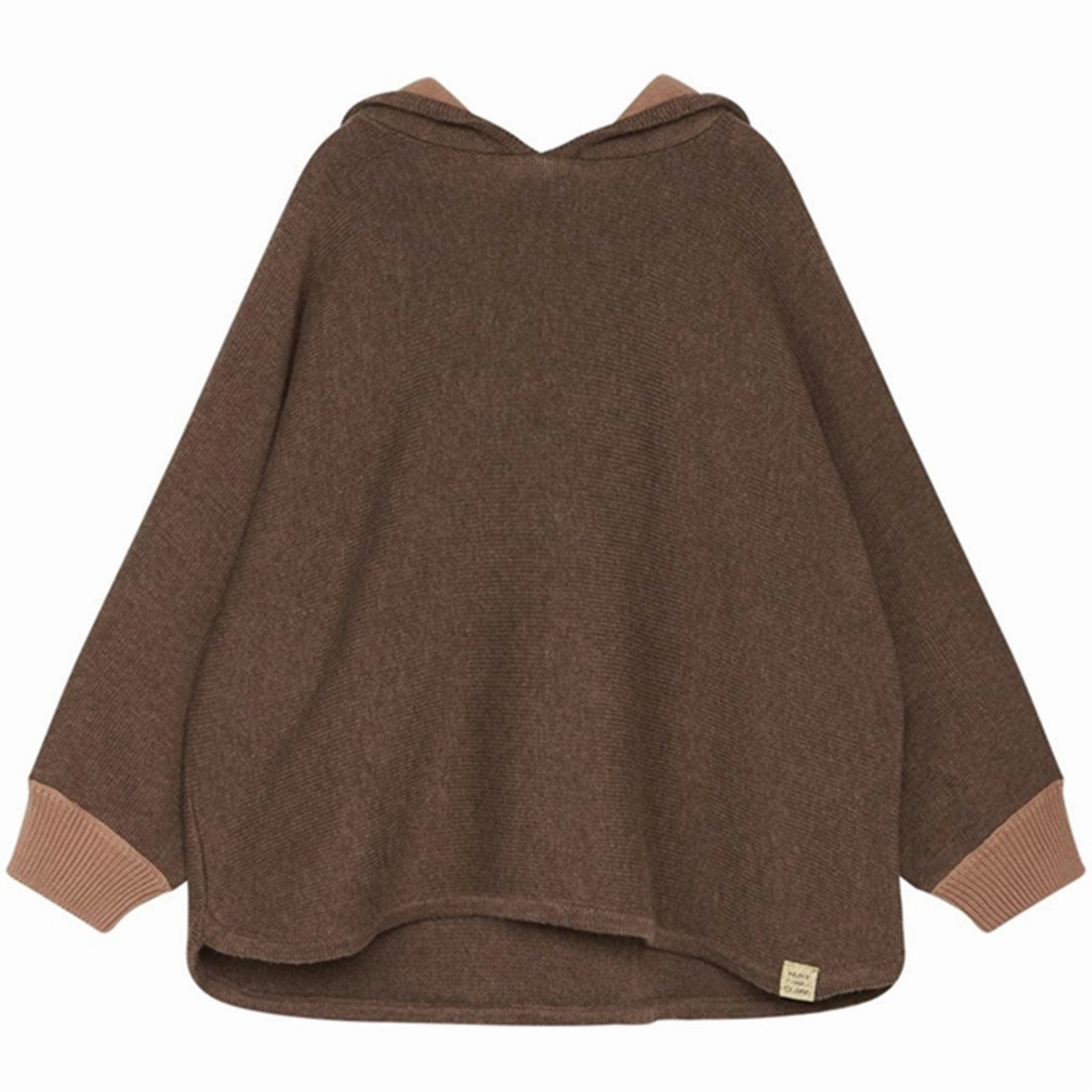Hust & Claire Mini Toffee Melange Poppy Poncho Flexible Movement