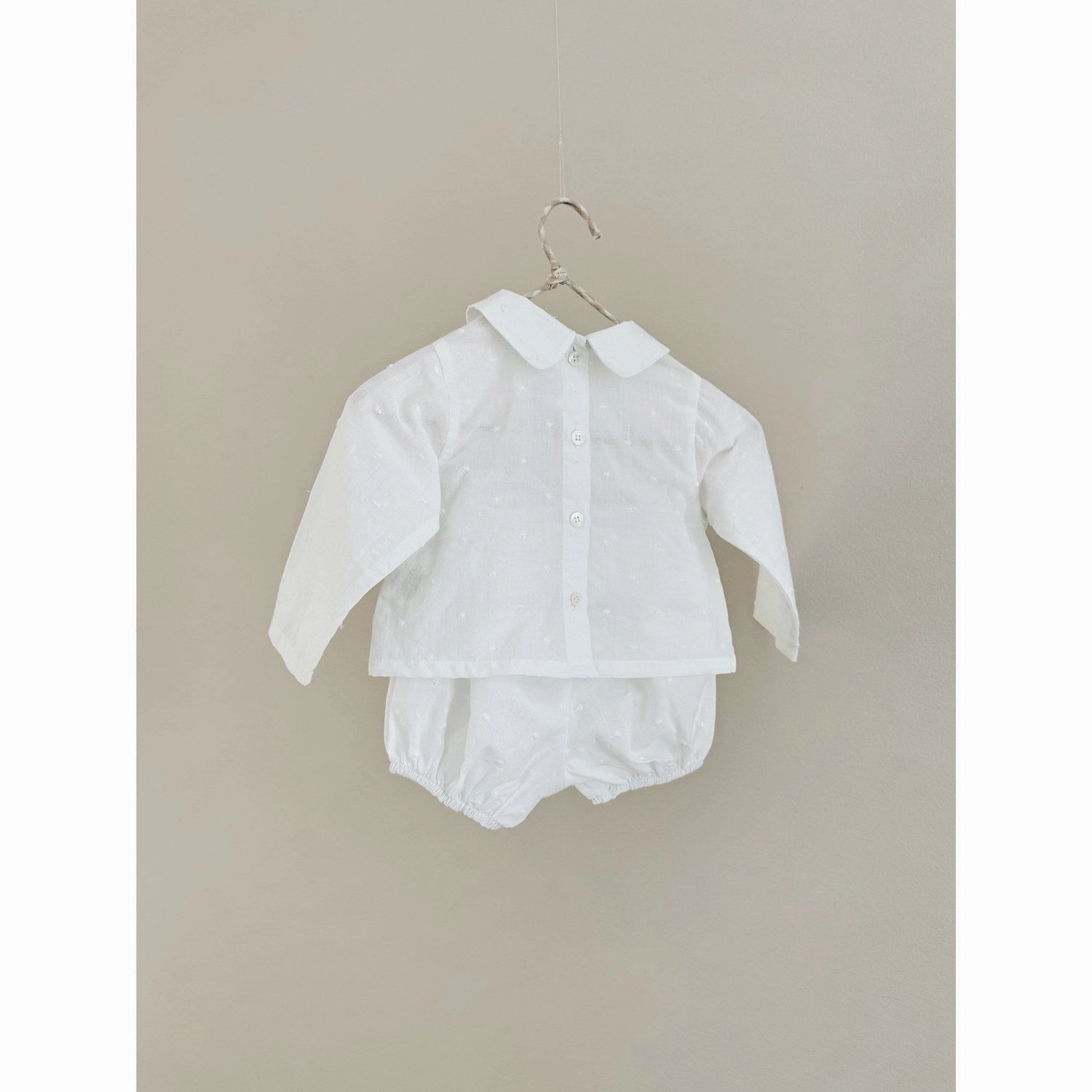 Budget - friendly Lalaby Vilja Set - White Dot