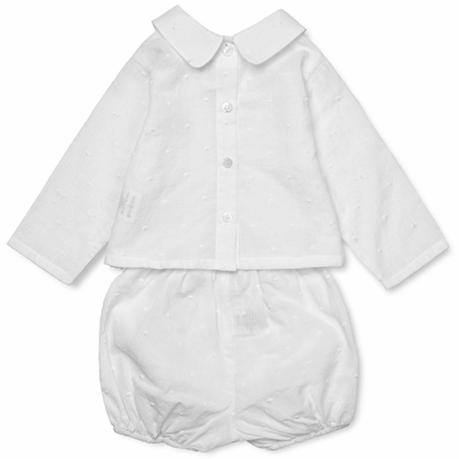 Easy Adjust Drawcord Hypoallergenic fabric Lalaby Vilja Set - White Dot