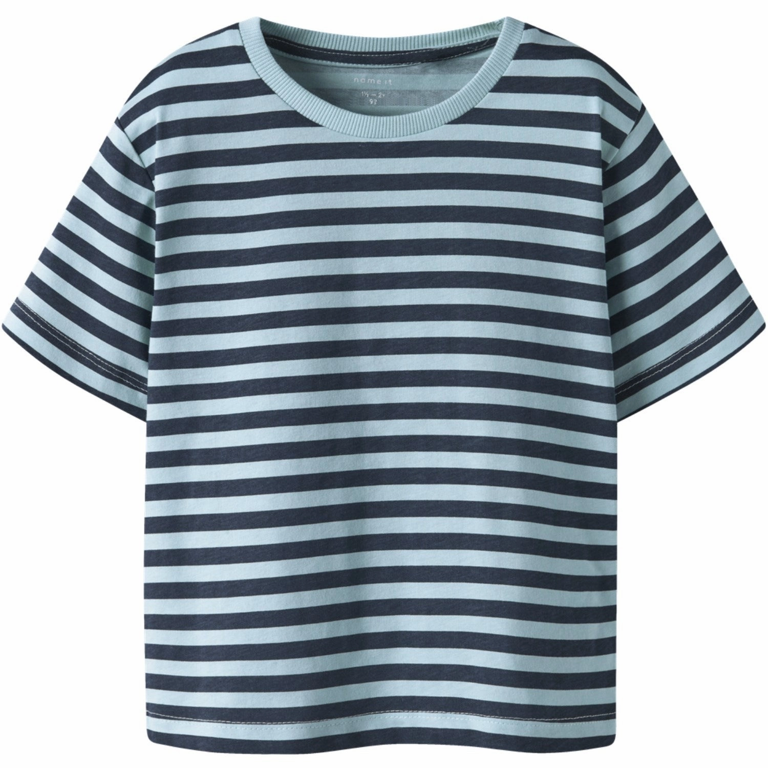 Quick-Dry Fabric Microfiber Blend Name It Aquatic Nmmjivan Ss Nreg Top Pb