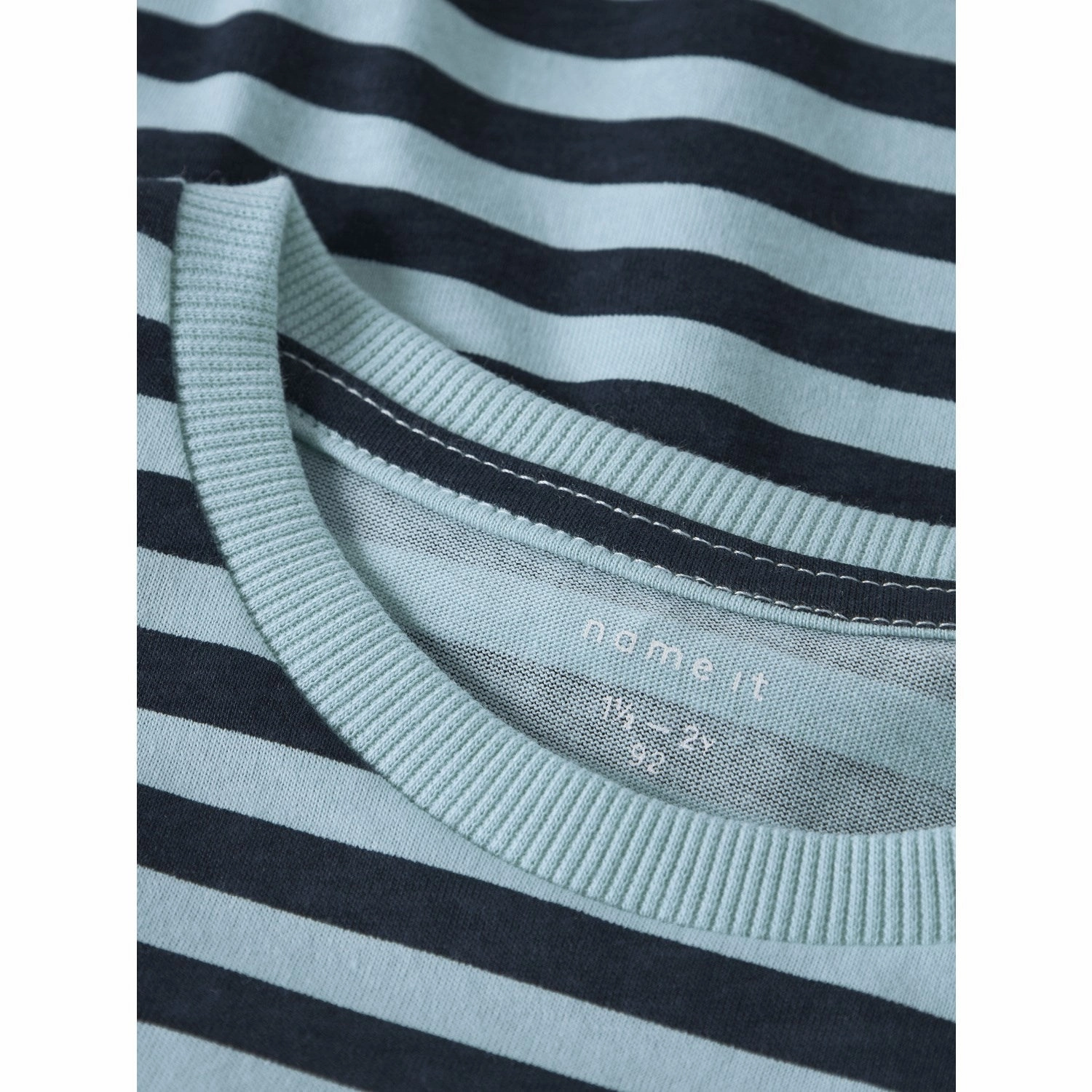 Name It Aquatic Nmmjivan Ss Nreg Top Pb Taped Neckline