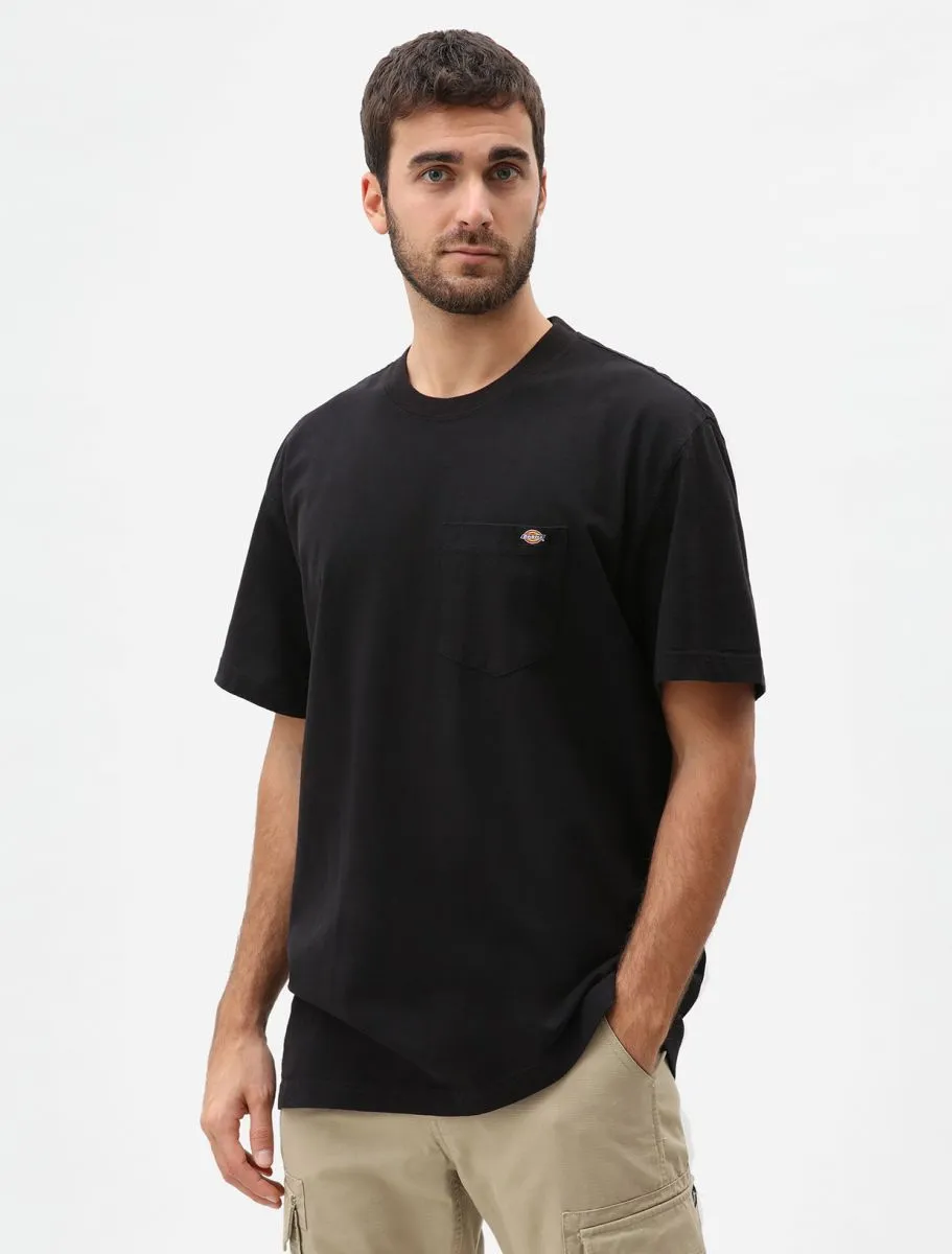 Dickies T-shirt Porterdale DK0A4TMO BLK black Outdoor Comfort Style Yarn Dyed Stripes