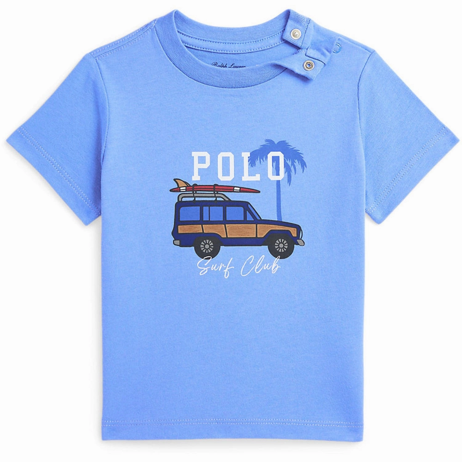 Ralph Lauren Baby Harbor Island Blue T-Shirt Casual Statement