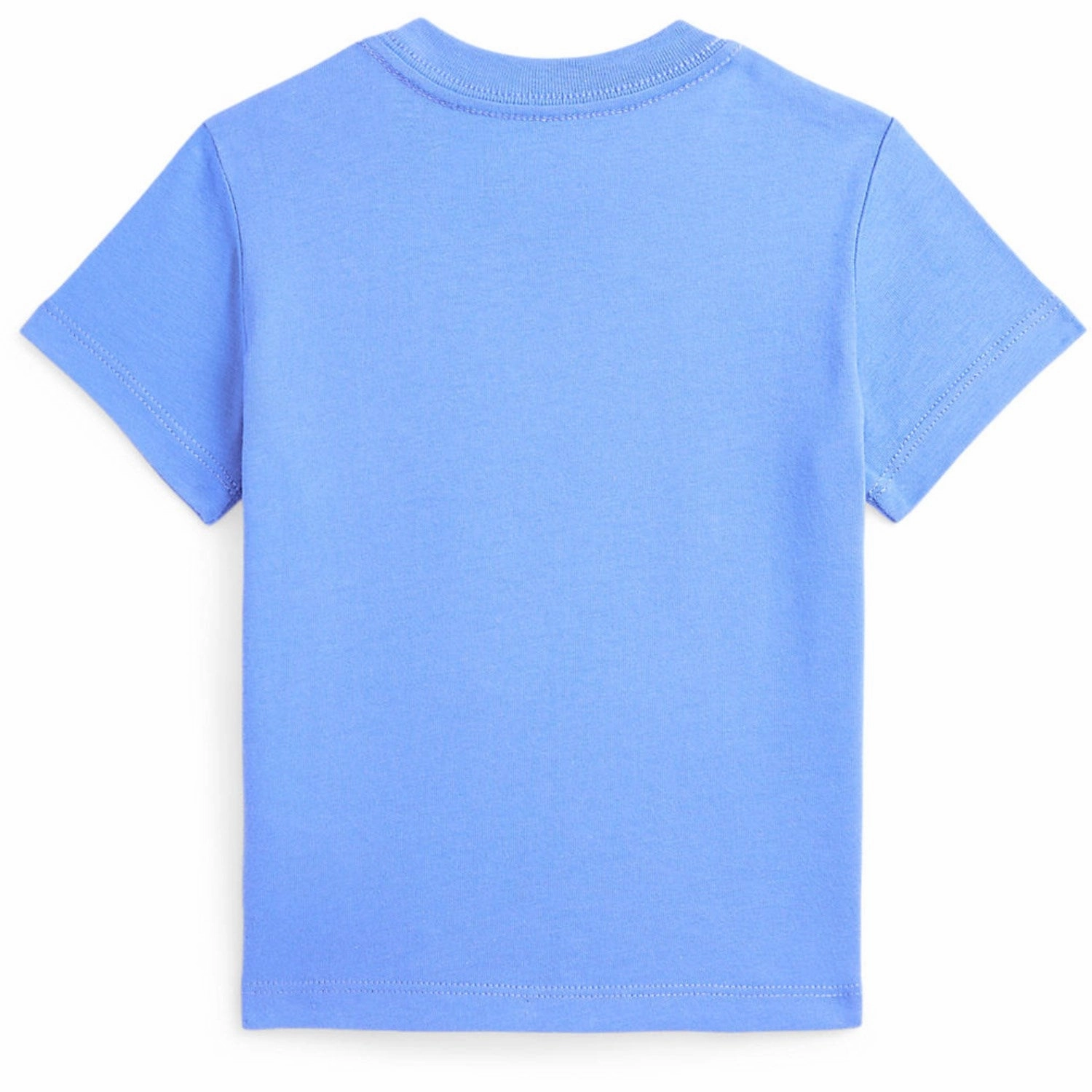 Ralph Lauren Baby Harbor Island Blue T-Shirt Wicking Interlock Knit Lint Resistant Surface