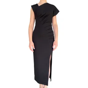 Daily Essential Silky texture Yes Zee Abito Lungo Nero Donna 1432A037