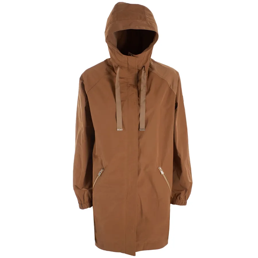 heirloom Yes Zee cappotto Parka da donna con cappuccio O430-NH00-0247 tabacco