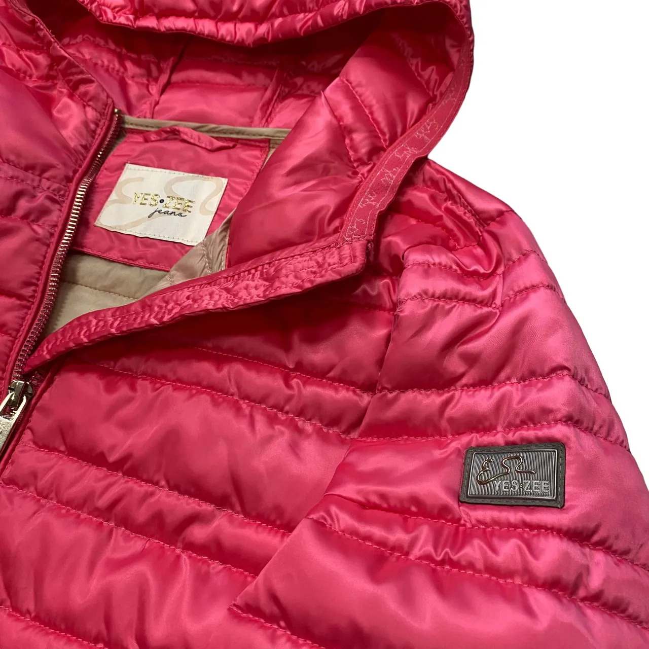 Sport Edge Yes Zee giacca leggera con cappuccio 100 grammi da donna 1014 J454 M600 0424 fucsia