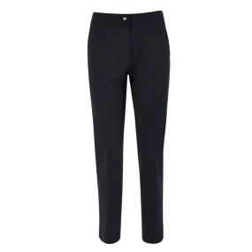 windproof Streetwear vibe Yes Zee Pantalone Donna Chinos in Punto Milano 1016 P378 CE00 nero