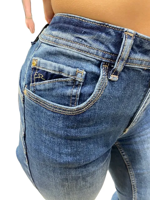 ErgonomicArticulatedDesign Yes Zee Pantalone Jeans donna 5 tasche jeggings P377W205 J712 super stone