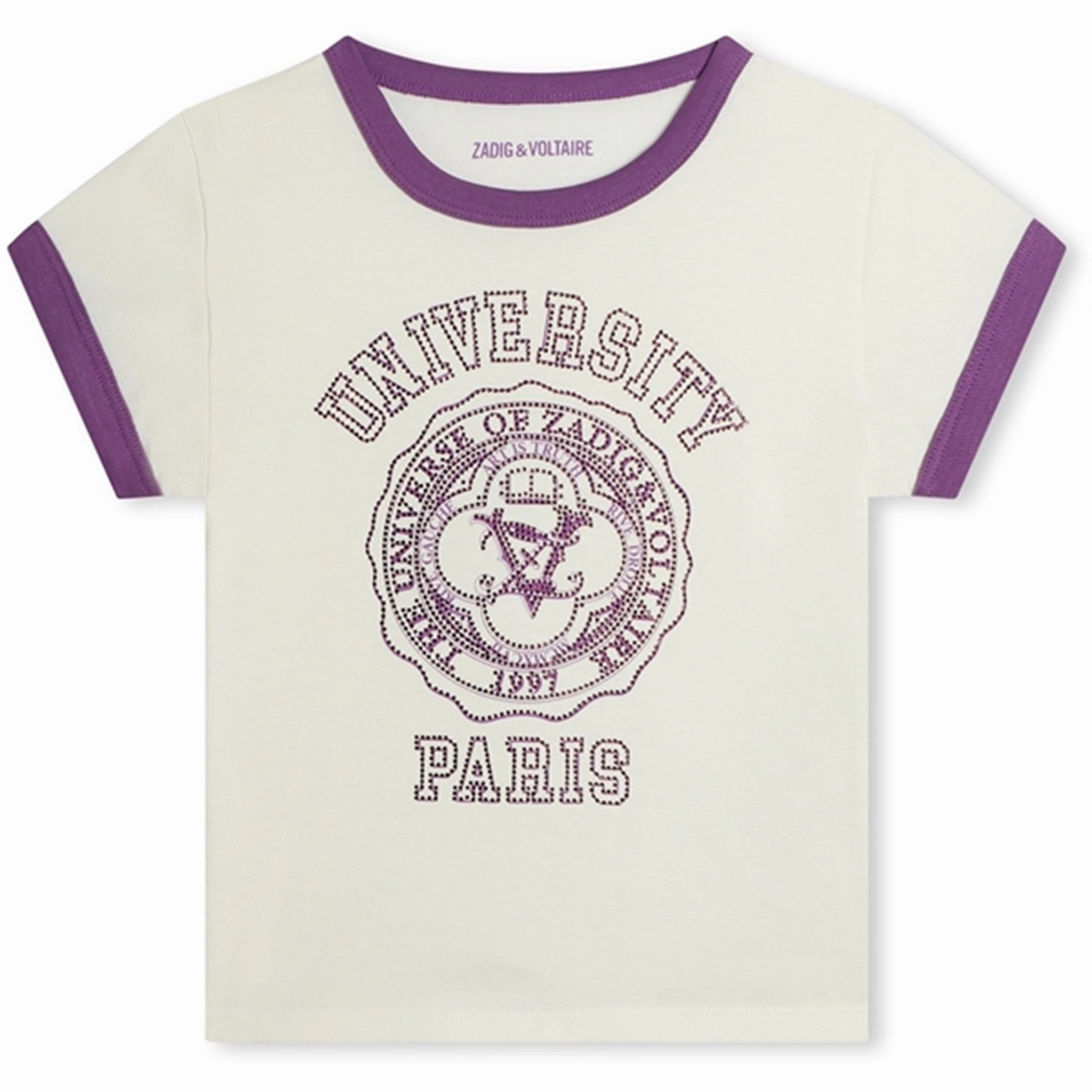 Trendy Fabric Zadig & Voltaire Cream T-shirt