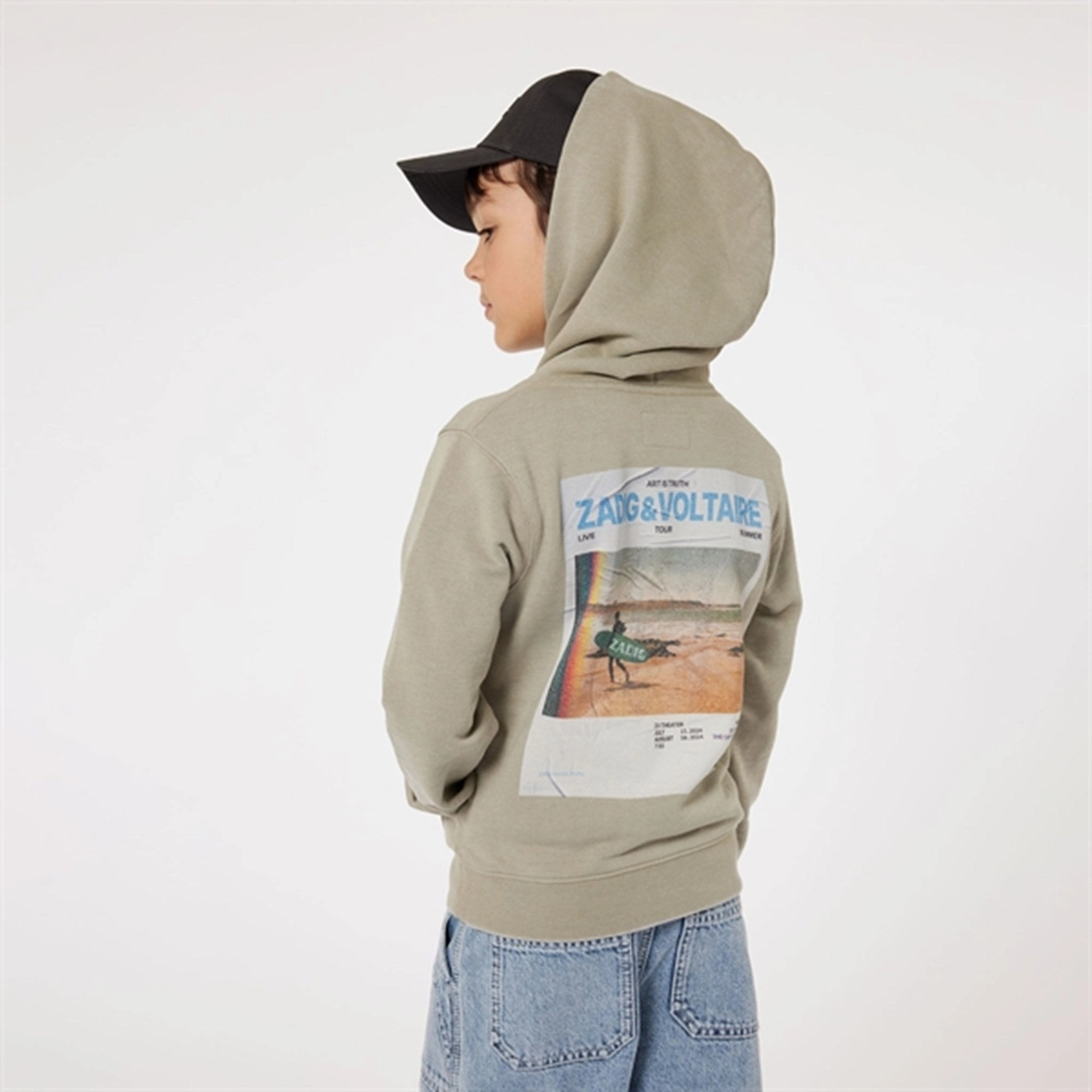 rollerblade wear Removable Hood Zadig & Voltaire Trellis Hoodie