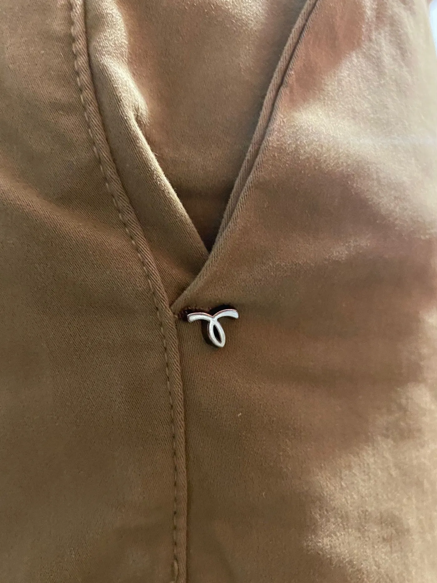 Zero Construction pantalone casual da uomo con tasche America Beddy BED040 2394 BEDDY/6SP tabacco Stay Fresh Layered Style