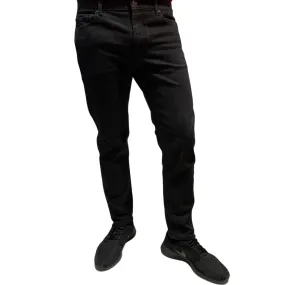 Sophisticated Look ReinforcedStitching Zero Construction Pantalone Jeans 5 tasche da uomo Oric nero