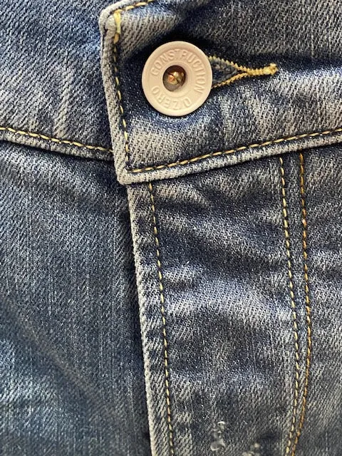 Zero Construction pantalone Jeans da uomo Oric 4103 blu Weekend Style Stretch Bold Look General Option