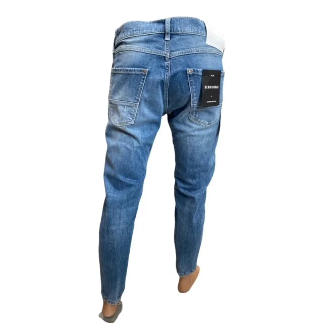 Bold Road Trip Zero Construction pantalone Jeans da uomo Oric 4103 blu