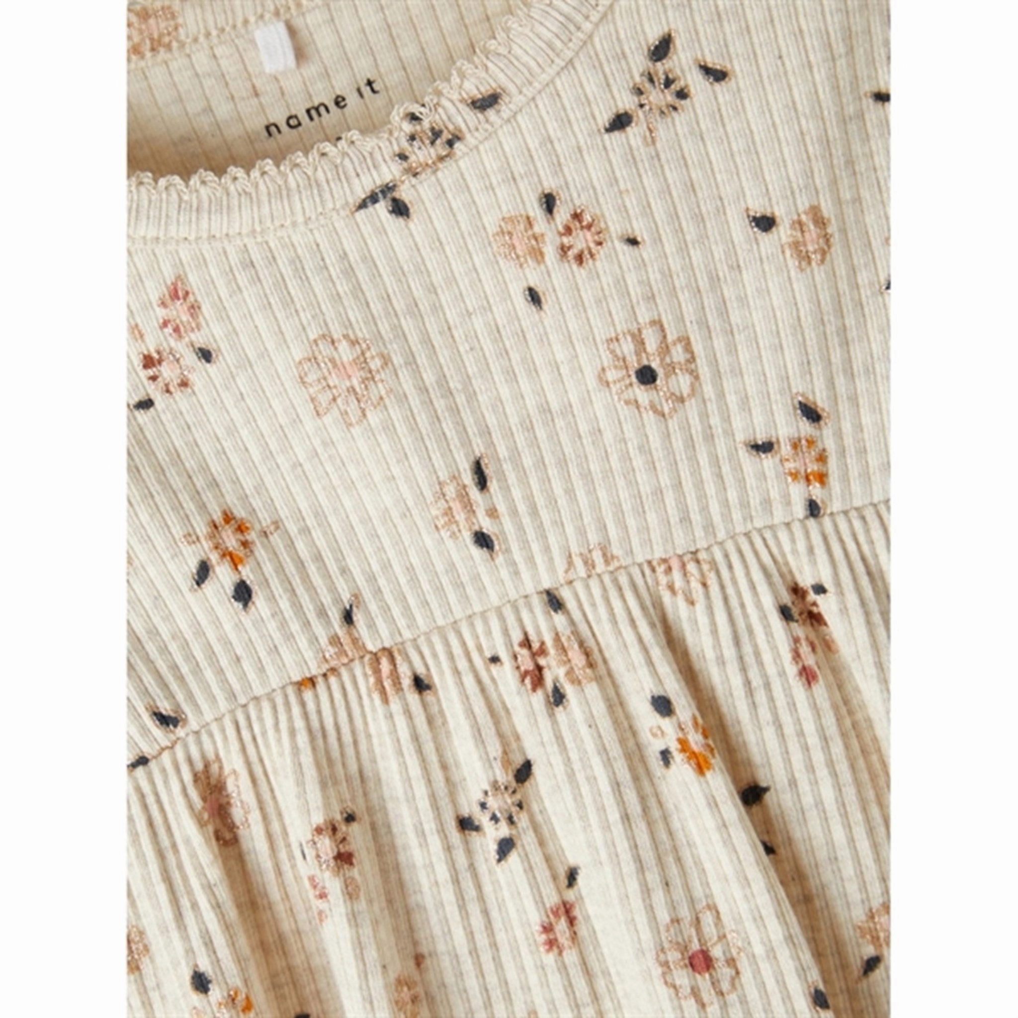 Name it Peyote Melange Osha Dress LightweightMaterial Daily Flex