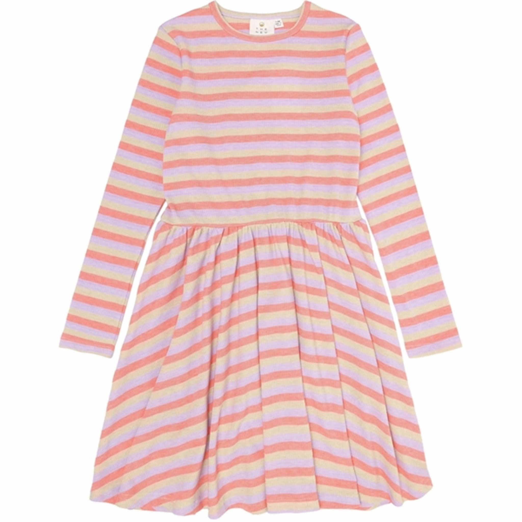 Fluid Shape The New Lavender Herb Fridan Rib Dress