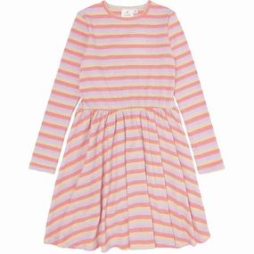 The New Lavender Herb Fridan Rib Dress Soft Fashion