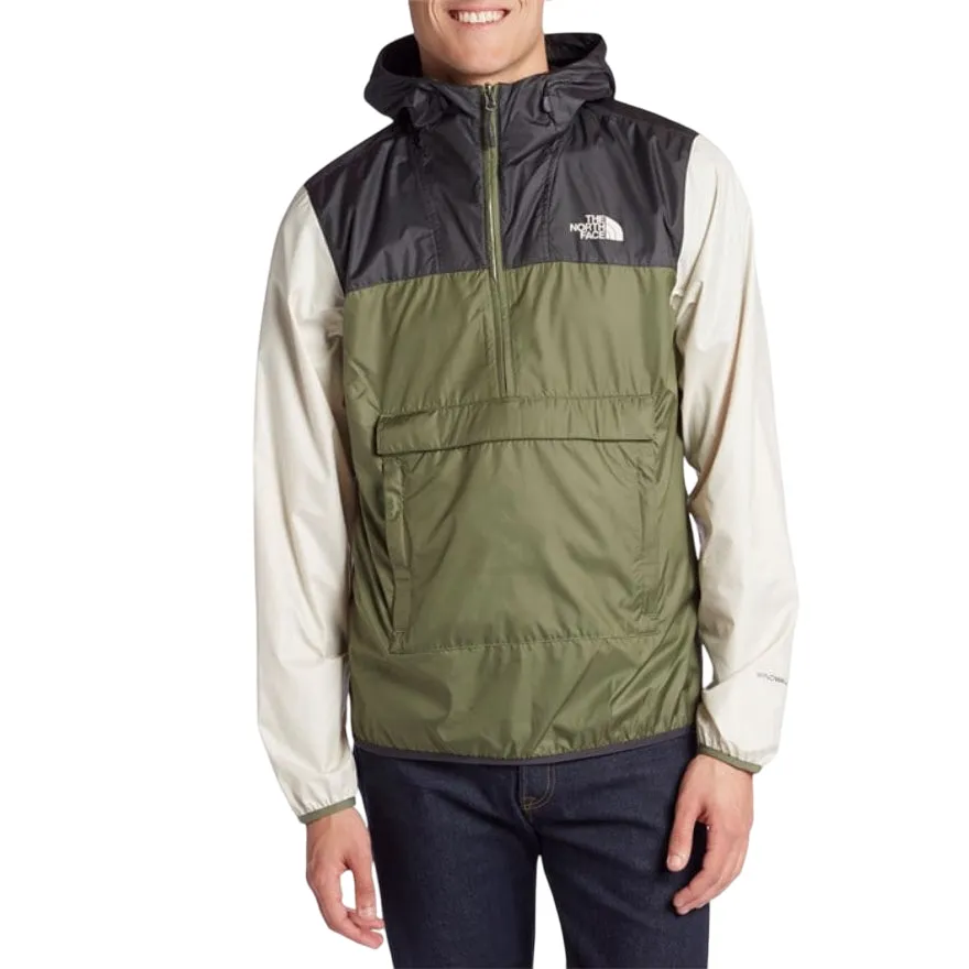The North Face Giacca Anorak Faronak Uomo Nero-Verde NF0A3FZL3WQ Casual Warmth