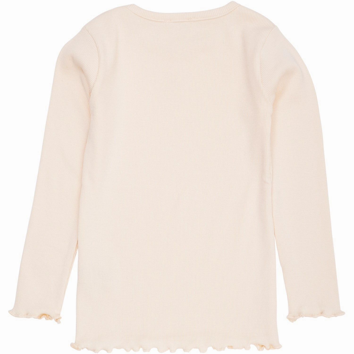 Mountain Retreat Year-Round Wear COPENHAGEN COLORS Dusty Rose Modal Rib Ls Tee W. Heart Hole Pattern