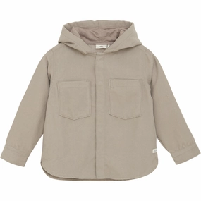 Tagless label En Fant Fungi Shirt W. Hood Corduroy